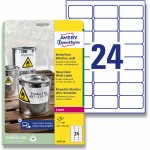 Avery Zweckform 63,5 x 33,9 mm L4773-20 – Zboží Mobilmania