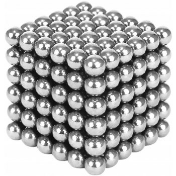 Magnetické kuličky NeoCube 5 mm Stříbrné