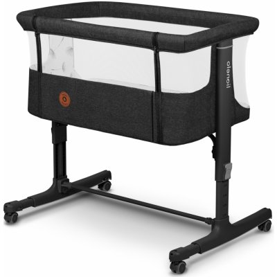 Lionelo Cestovní postýlka Aurora Grey Graphite – Hledejceny.cz