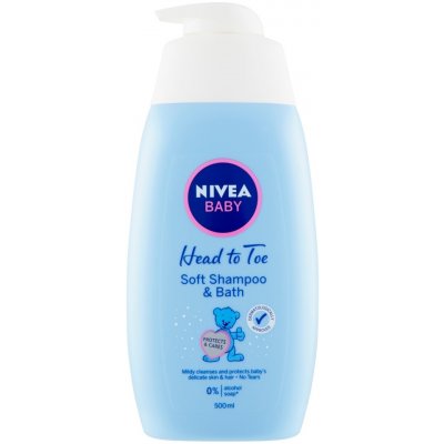 Nivea Baby šampon a pena do kúpeľa 2v1 500 ml – Zbozi.Blesk.cz