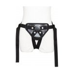 Bdsm Bondage Shop Nastavitelné kalhotky s realistik dildem Barva Černá Provedení bez dilda – Zboží Dáma