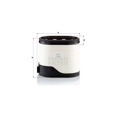 Vzduchový filtr MANN-FILTER CP 38 001 – Hledejceny.cz