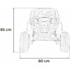 Dětské elektrické vozítko Ramiz Buggy UTV-MX 2000N růžová