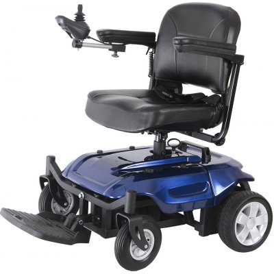 Eroute 9000A Elektrický invalidní vozík skládací 20 Ah Červená – Hledejceny.cz