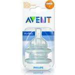 Philips Avent Dudlík Anti-colic/Classic+ 2 pomalý průtok 2 ks Bílá – Zboží Mobilmania