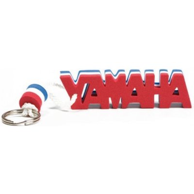Přívěsek na klíče YAMAHA červená bílá modrá