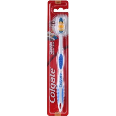 Colgate zubní kartáček classic deep clean měkký 1 ks – Hledejceny.cz