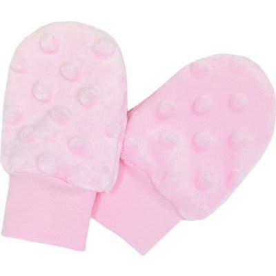 Esito Kojenecké zimní rukavice Minky Pink – Zboží Mobilmania