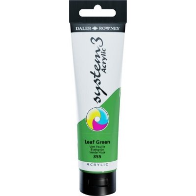Daler Rowney System3 akrylová barva leaf green 150 ml – Hledejceny.cz