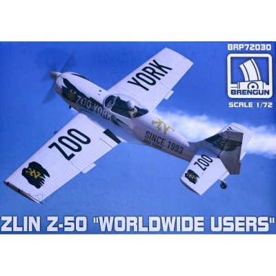 Brengun ZLIN Z 50 WORLDWIDE USERS plastic construction kit 1:72