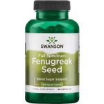 Swanson Pískavice Fenugreek Seed 610 mg 90 kapslí – Hledejceny.cz