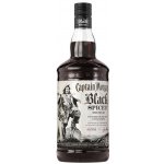 Captain Morgan Black Spiced 40% 1 l (holá láhev) – Zboží Dáma