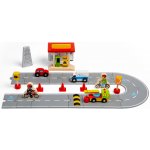 Bigjigs Rail Dřevěná sada příslušenství silnice – Sleviste.cz