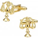 Gaira manžetové knoflíčky Váhy 32251 stříbrná – Zboží Dáma