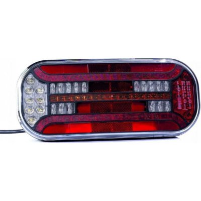 FRISTOM Světlo zadní sdružené LED FT-600 levé+osvětlení RZ 12/24V dynamický blinkr – Zbozi.Blesk.cz