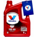 Valvoline Max Life 5W-40 4 l – Hledejceny.cz