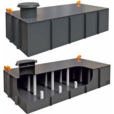 Kolomaki Podzemní nádrž nízká Planus 8000 – Sleviste.cz