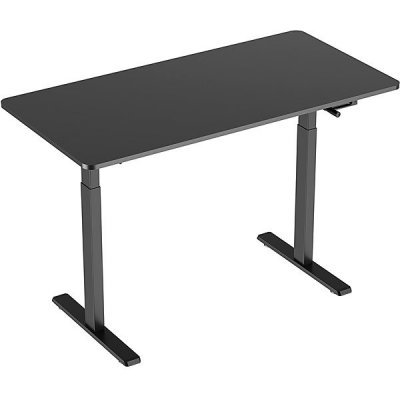 AlzaErgo Table ET5 AiO Essential 140×70 cm černý – Zboží Mobilmania