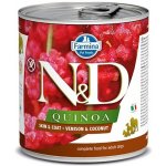N&D Quinoa Dog Adult Skin & Coat Venison & Coconut 285 g – Hledejceny.cz