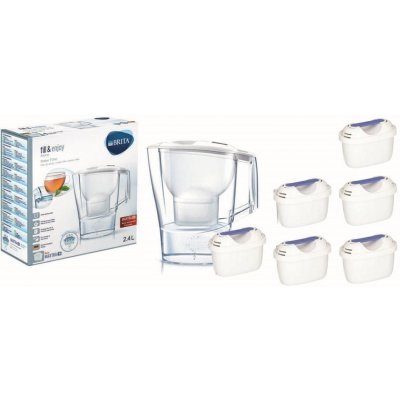 Brita Aluna 2,4l + 6 ks Filter Logic – Zboží Mobilmania