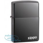 Zippo benzínový černý Ice W Logo 25080 – Zboží Dáma