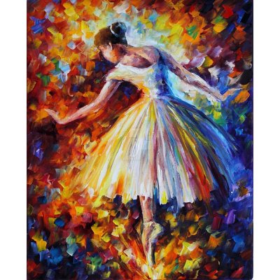 GFT Diamantové malování baletka 30 x 40 cm – Hledejceny.cz