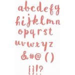 Sizzix Thinlits 38 ks Abeceda psací – Hledejceny.cz