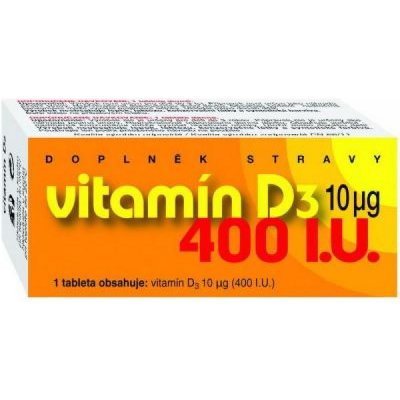 Naturvita Vitamín D3 400 I.U. 90 tablet od 55 Kč - Heureka.cz