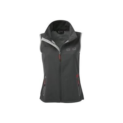 Equitheme Dětská softsheelová vesta šedo-oranžová – Zboží Dáma