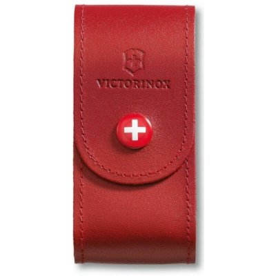 Victorinox 4.0521.1 kožené pouzdro 91mm červená