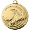 Sportovní medaile medaile ME089 fotbal medaila ME089 Zlato futbal 32mm