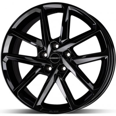 Borbet N 7,5x18 5x112 ET48 black | Zboží Auto