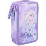 CurePink trojdílné pouzdro Frozen II|Ledové království 13 x 20 x 7 cm – Zboží Dáma