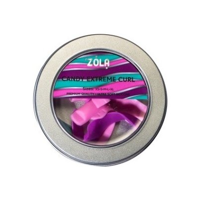 ZOLA Candy Extreme Curl – natáčky na lash lifting 6 párů – Zbozi.Blesk.cz