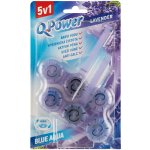 Q-Power Tuhý WC závěs Blue Aqua Lavender 2 x 40 g – HobbyKompas.cz