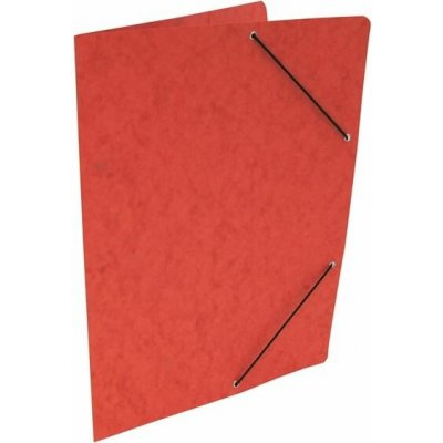 HIT Office A4 Desky prešpánové s gumičkou bez chlopní červené 20 ks – Hledejceny.cz