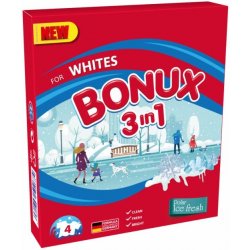 Bonux White Lilac 3v1 prací prášek na bílé prádlo 4 dávky 300 g