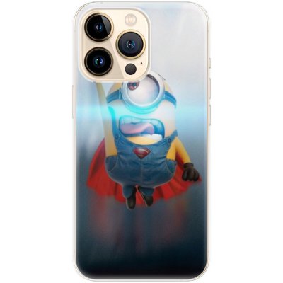 Pouzdro iSaprio - Mimons Superman 02 - iPhone 13 Pro Max