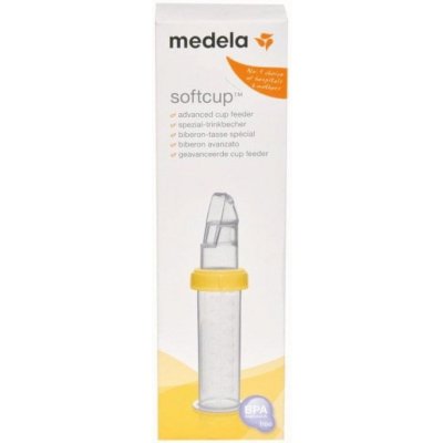 Medela SoftCup láhev s dudlíkem ve tvaru lžičky 80 ml