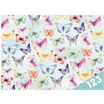 MFP Paper Desky na číslice Butterfly – Zboží Dáma