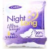 Hygienické vložky Carin Night Long ultra wings 8 ks