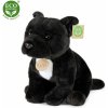 Plyšák Eco-Friendly Rappa pes stafordšírský bulteriér černý 30 cm
