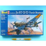 Revell Model Kit Plastic plane 04692 Junkers Ju87 G D Tank Buster 1:72 – Zbozi.Blesk.cz