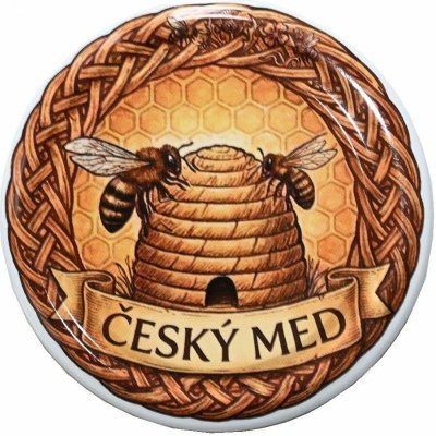 Víčko na sklenici TO 82 - Český med a košnice - HOJ3 – Hledejceny.cz