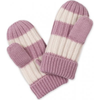 Lodger Rukavice Stripe Merino Mauve – Hledejceny.cz