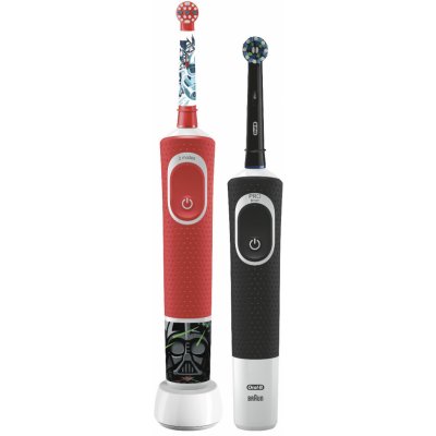 Oral-B Family STAR WARS pack Vitality 100 Cross Action Black + Vitality Kids Star