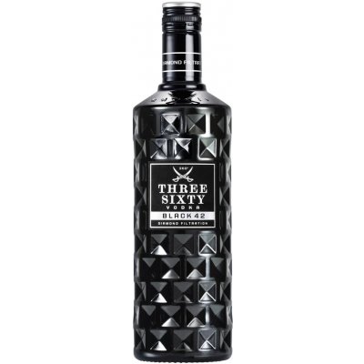 Three Sixty Black 42 42% 0,7 l (holá láhev) – Hledejceny.cz