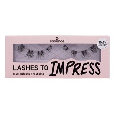 Essence Lashes To Impress 08 Pre-Cut Lashes umělé řasy – Zbozi.Blesk.cz