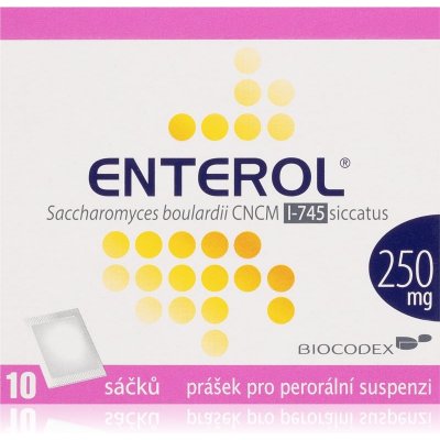 ENTEROL POR 250MG POR PLV SUS 10 – Hledejceny.cz
