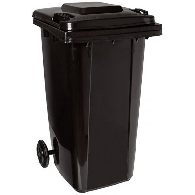 MAR-POL plastová popelnice 240 l černá M90990 – Hledejceny.cz
